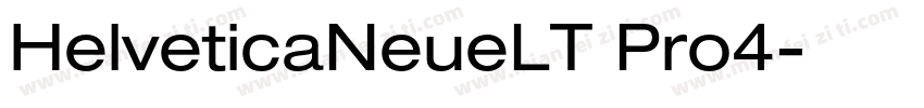 HelveticaNeueLT Pro4字体转换